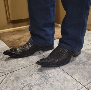Los Altos Boots Crocodile Cowboy Boots